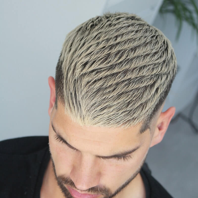 Kiểu tóc textured crop khỏe mạnh và nam tính